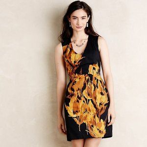 Anthropologie Tabitha Firebloom Sheath Dress